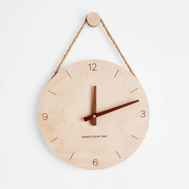 Wooden Nordic hot-selling creative clocks