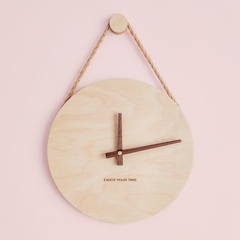 Wooden Nordic hot-selling creative clocks