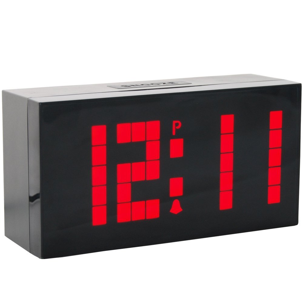 Electronic Alarm Clock Automatically Clocks The Wall Clock