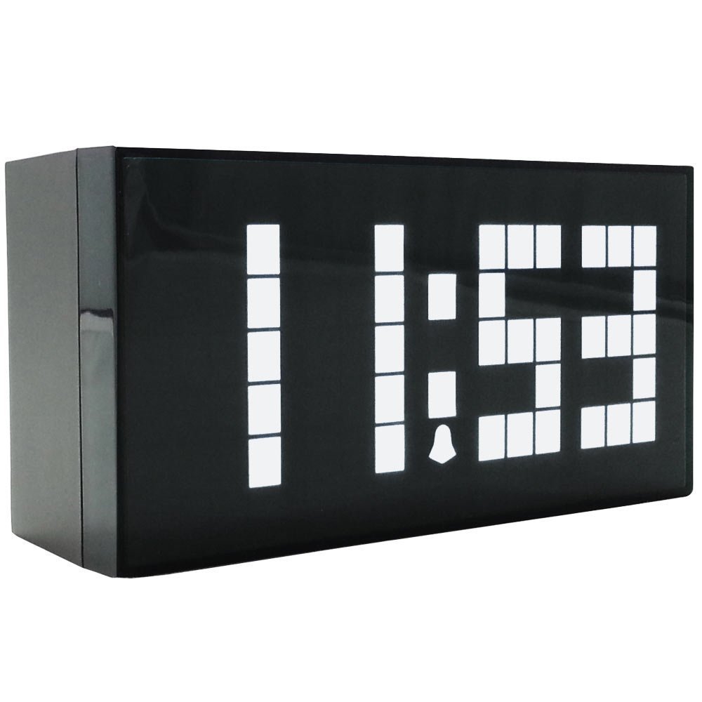 Electronic Alarm Clock Automatically Clocks The Wall Clock