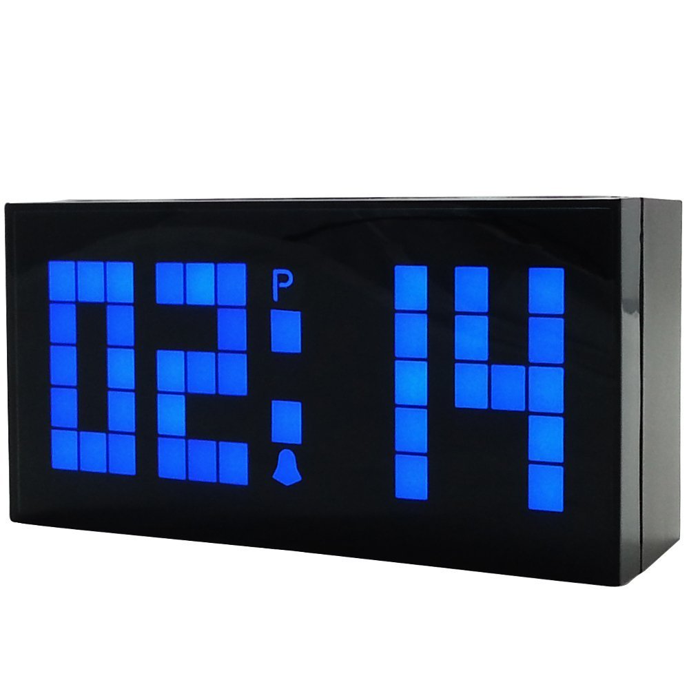 Electronic Alarm Clock Automatically Clocks The Wall Clock